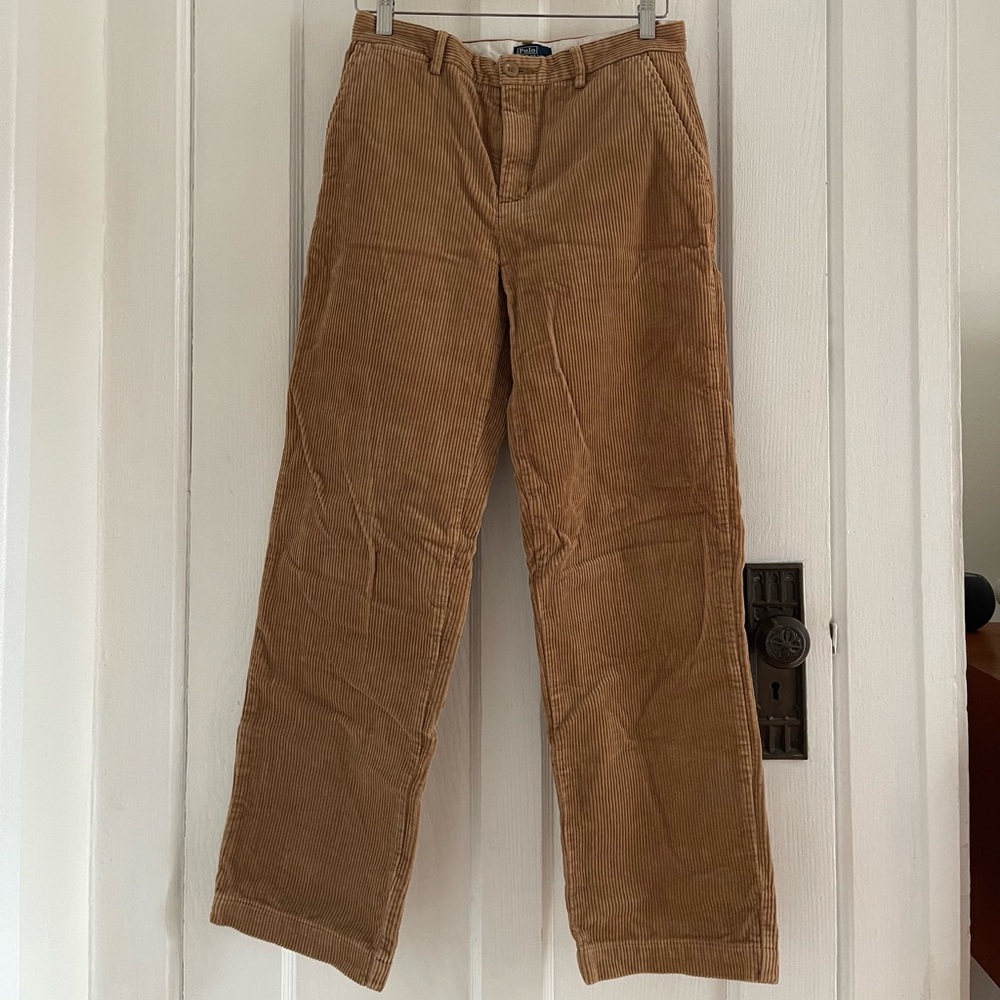 Polo Ralph Lauren tan corduroy pants